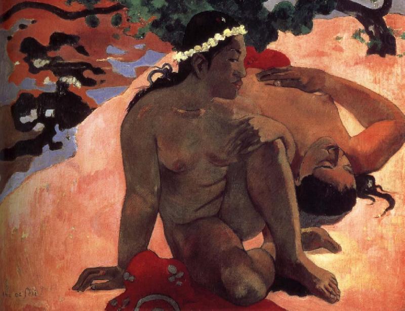 Paul Gauguin How china oil painting image